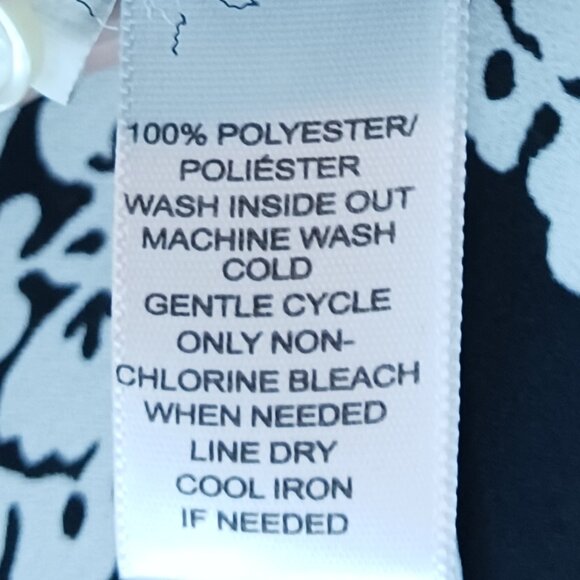 #207 3/$18 - Loft Black/White Tank Top Size XS - Picture 4 of 6